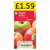 Euro Shopper Apple Juice 1 Litre (Case of 12)  Adomoo